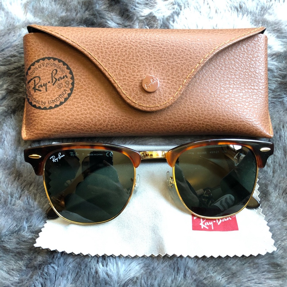 AUTHENTIC Ray-Ban clubmaster sunglasses